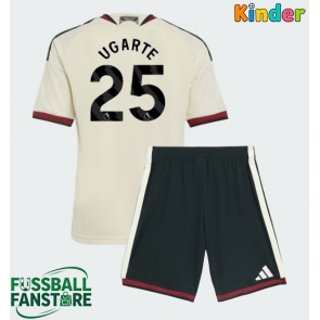 Manchester United Manuel Ugarte #25 Replik 3rd trikot Kinder 2026-27 Kurzarm (+ Kurze Hosen)